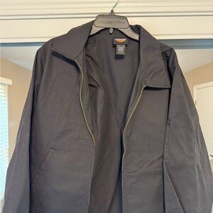 Dickies Black Lightweight Work Jacket with Zip